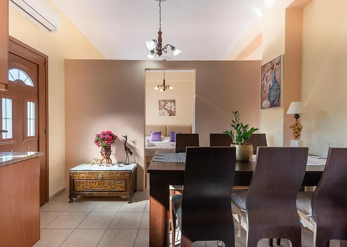 Maria's With Terrace, Close To The شقة بلدة كوس