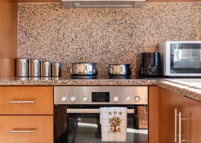 Maria's With Terrace, Close To The شقة *