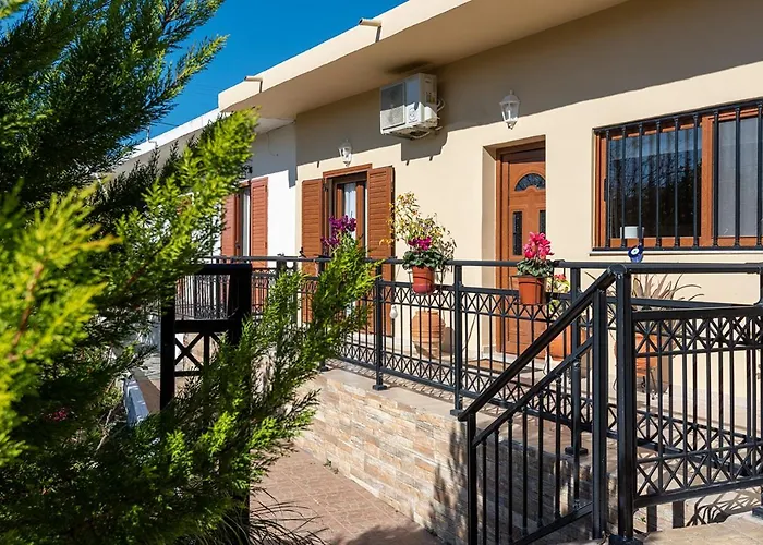 Maria's With Terrace, Close To The بلدة كوس